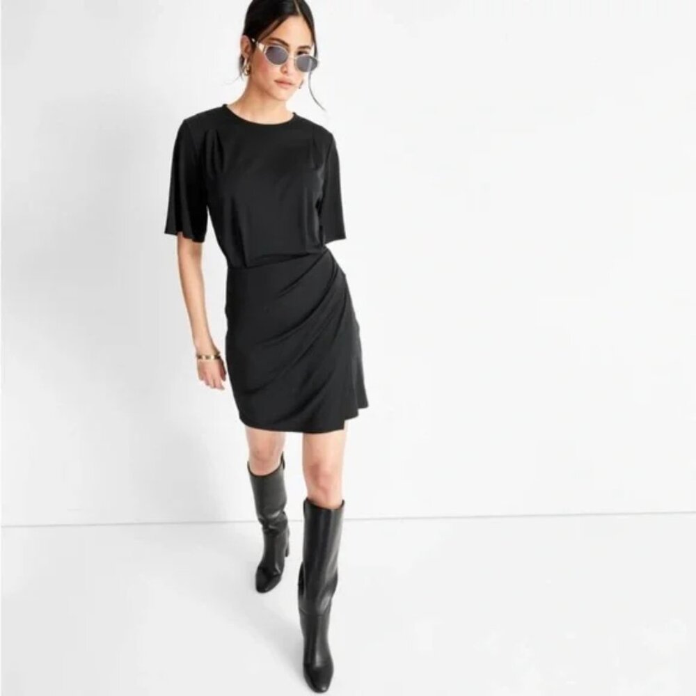 Women's Short Sleeve Mini T-Shirt Dress - Future Collective for Target NWOT